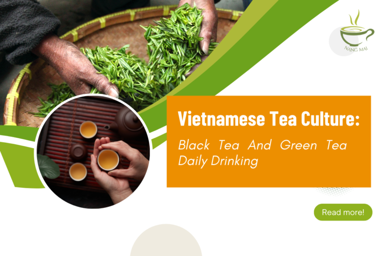 Vietnamese Tea Culture: Black Tea And Green Tea Daily Drinking